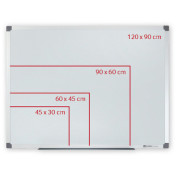 Wandtafel weiss 60x45 cm 1St