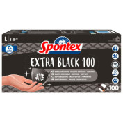 SPONTEX Extra Black Gr.8 100St