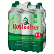 Rosbacher Mineralwasser Medium 1,5L