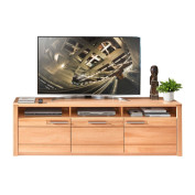 TV-Unterteil Nature One 190x58x45 cm braun Teilmassiv Buche lackiert