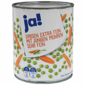 Erbsen extra fein mit Möhren 850ml