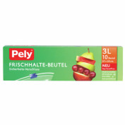 Pely Frischebeutel mit Verschluss 3 L 10St