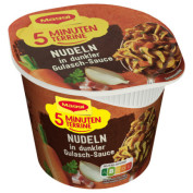 Maggi 5 Minuten Terrine Nudeln Gulaschsauce 60g