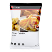 Pommes Crinkle TK 2,5KG