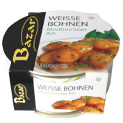 Weiße Bohnen mediterraner Art 300g