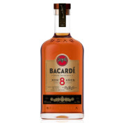 Bacardi Ron 8 Anos 40% 0,7L