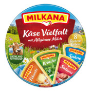 Milkana Käse Vielfalt 20-45% frisch 8x23,75g 190g