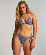 Bikini Slip Cheeky Tanga Lobos - Blau