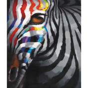 Keilrahmen Zebra 118 x 140