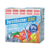 Durstlöscher Eistee Pfirsich ZERO 0,5l